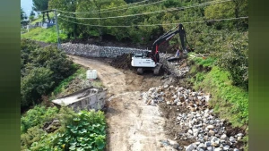 Ordu Fatsa'da Yol Güvenliğine Taş Duvar Kalkanı: 110 Metrelik İmalat Tamamlandı