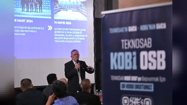 BTSO Başkanı İbrahim Burkay'dan Plastik Sektörüne KOBİ OSB Çağrısı
