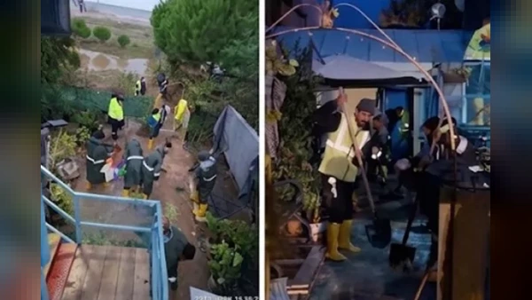 Bursa Büyükşehir ekipleri Mudanya Esence’de sahada