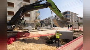 İzmir Tire'de 300 Milyonluk Dev Altyapı Yatırımında Sona Yaklaşıldı