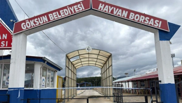 Kahramanmaraş Göksun Hayvan Borsası Şap Hastalığı Nedeniyle Kapatıldı