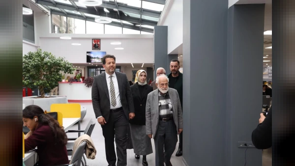 Prof. Dr. İhsan Süreyya Sırma’dan Çoban Mustafa Paşa Kütüphanesi’ne Ziyaret