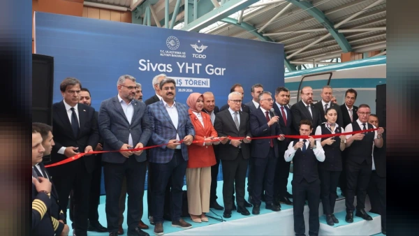 Sivas Yeni YHT Garı Törenle Hizmete Açıldı: Ulaşımda Konfor Dönemi