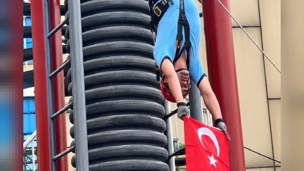 Gaziantep'te İtfaiye Haftası Etkinlikleri ve Nefes Kesen Tatbikat