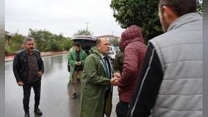 Geyve Belediye Başkanı Selçuk Yıldız Sağanak Sonrası Sahada İnceleme Yaptı