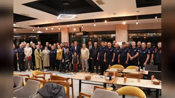 Giresun Belediye Başkanı Fuat Köse İtfaiye Personeliyle Buluştu