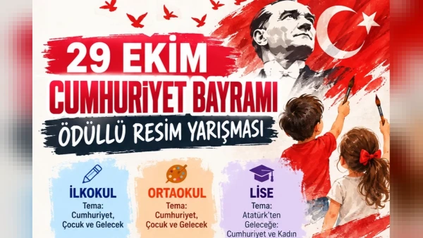İzmit Belediyesinden Öğrencilere Ödüllü 29 Ekim Resim Yarışması