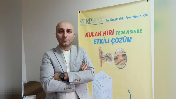Farmasötik Kimya Uzmanı Ümit Demir Stepwax Kulak Temizleme Kitini Tanıttı