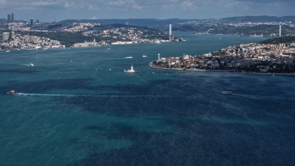 İstanbul Boğazı'nda alg patlaması: Sular turkuaza döndü