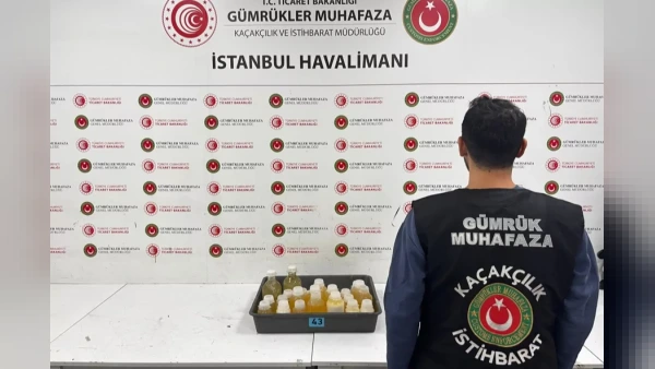 İstanbul Havalimanı'nda 34 Kilo 400 Gram Kokain Ele Geçirildi