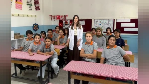 Kozluk İlçe Sağlık Müdürlüğü’nden Kaletepe Ortaokulu’nda Ergenlik Eğitimi