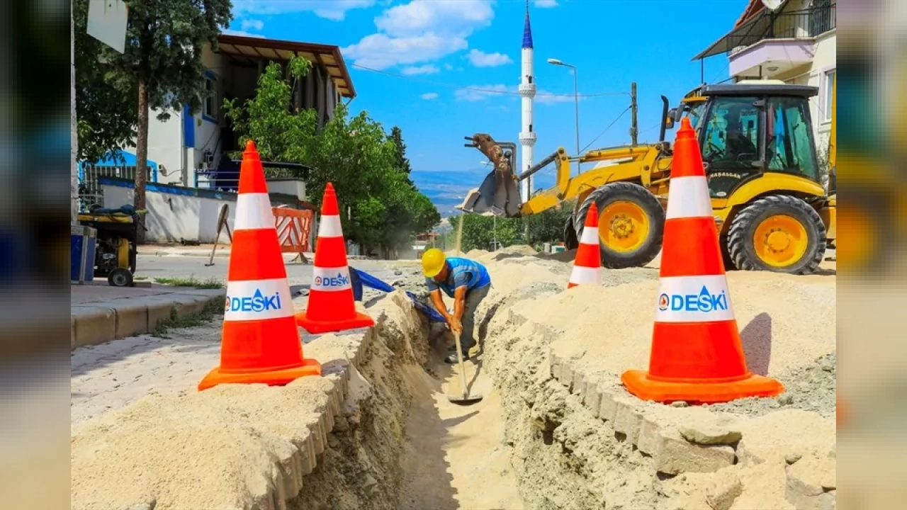 Denizli DESKİ'den Honaz'a 13,2 Milyon TL'lik Yatırım: Asbestli Borular Değişiyor
