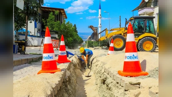 Denizli DESKİ'den Honaz'a 13,2 Milyon TL'lik Yatırım: Asbestli Borular Değişiyor