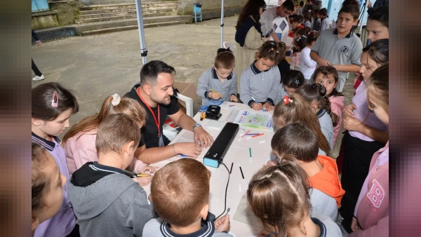 Trabzon'da Köy Okulu Öğrencileri Bilim ve Matematikle Buluştu