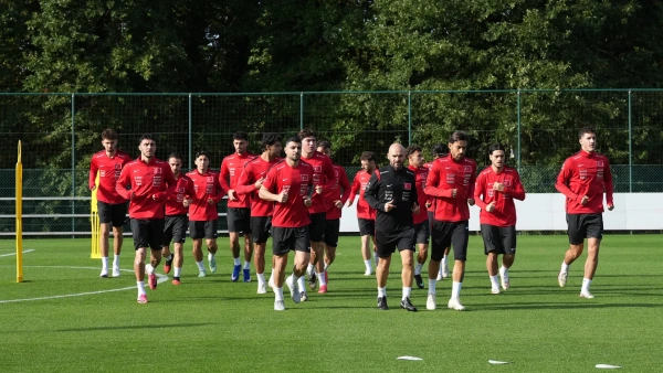 A Milli Takım'ın İtalya Maçı Hazırlıkları Belçika'da Start Verdi