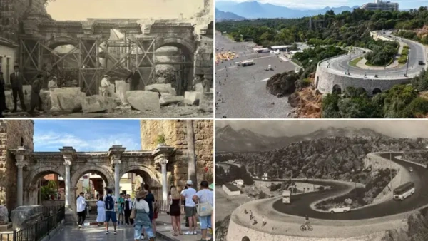 Antalya'nın Değişimi Arşiv Fotoğraflarıyla Gün Yüzüne Çıktı