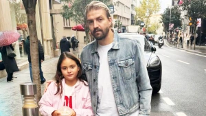 Caner Erkin Kızı Mihran Ela ile Nişantaşı Alışverişinde Görüntülendi