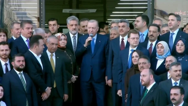 Cumhurbaşkanı Erdoğan Şanlıurfa'da AK Parti Yeni Hizmet Binasını Açtı