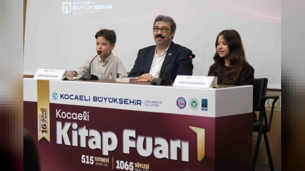 16. Uluslararası Kocaeli Kitap Fuarı'nda Küçük Yazarlar ve Birlik Mesajı Öne Çıktı