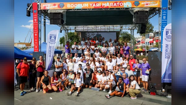 9. Uluslararası Bodrum Yarı Maratonu 23 Ülkeden 2.500 Sporcunun Katılımıyla Tamamlandı