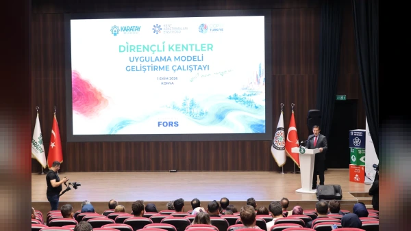 Konya'da Dirençli Kentler Uygulama Modeli Geliştirme Çalıştayı Gerçekleştirildi