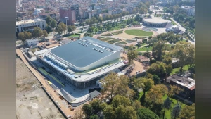 Bursa Atatürk Spor Salonu İnşaatında Fiziksel Gerçekleşme Yüzde 80'e Ulaştı