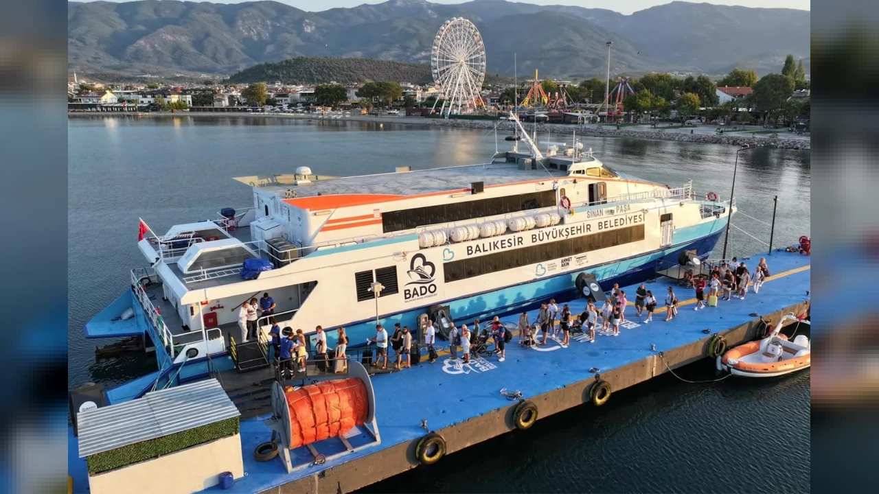 Balıkesir Deniz Otobüsü sezonu tamamladı