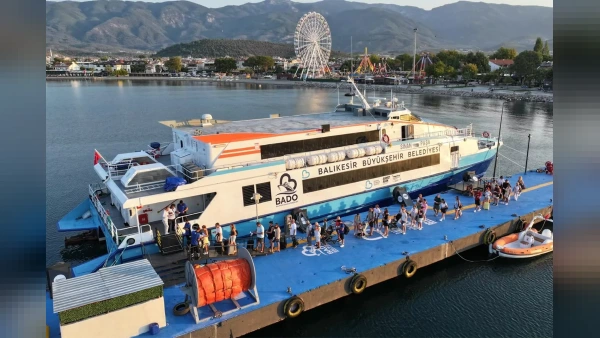 Balıkesir Deniz Otobüsü sezonu tamamladı