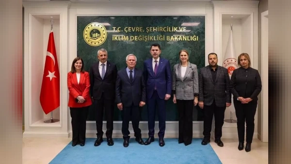 Esetçe Belediye Başkanı Deniz Bakan Kurum ile Ankara'da Görüştü