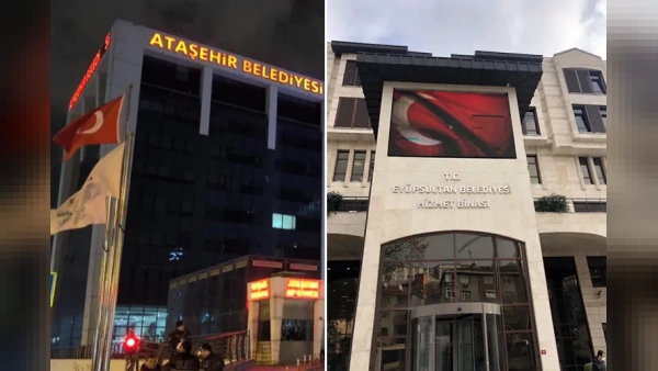Eyüpsultan ve Ataşehir'de iki belediye başkanı tutuklandı