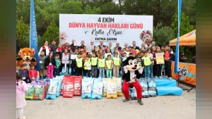 Gaziantep'te çocuklara yönelik hayvan sevgisi etkinliği düzenlendi