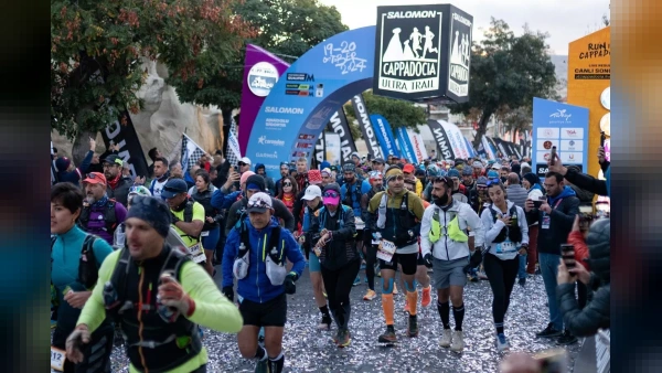 İngiliz sporcu Nick Coats Kapadokya için Arnavutluk'tan koşuyor