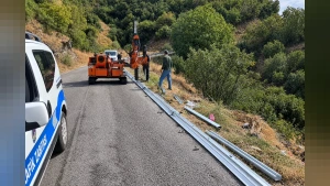Manisa genelinde 33 bin metre oto korkuluk montajı yapılacak