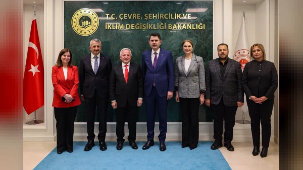 Mehmet Kerman Bakan Murat Kurum ile Ankara'da Görüştü