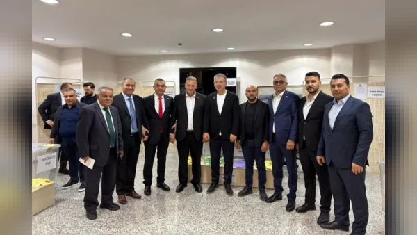 Şaban Çopuroğlu Kayseri Sanayi Odası seçimlerinde oy kullandı