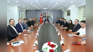 Artvin'de İl Güvenlik ve Asayiş Koordinasyon Kurulu Toplandı