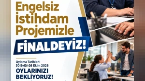 Bursa Büyükşehir Belediyesinin engelsiz istihdam projesi finale kaldı