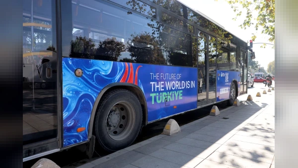 Sakarya'da Otobüslere COP31 İklim Zirvesi Mesajı Taşındı