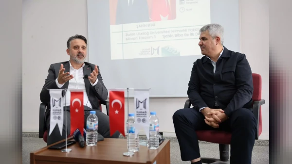 Şahin Biba BUÜ Mimarlık Fakültesi Öğrencileriyle Buluştu