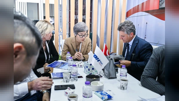 LOGISTECH Fuarı'nda Zengezur Koridoru ve Alsancak Limanı ele alındı