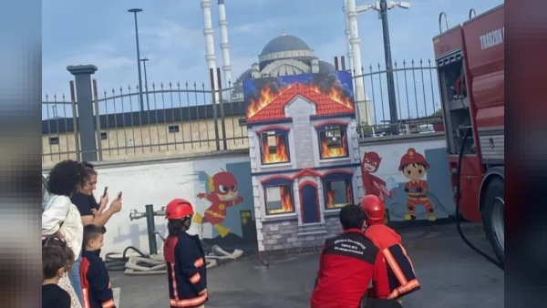 Trabzon İtfaiyesi 9 Ayda 5 Bin 244 Kişiye Eğitim Verdi