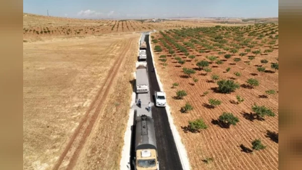Karaköprü'de 2,2 Kilometrelik Asfalt Çalışması Tamamlandı