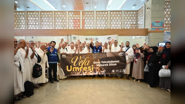 Konya Büyükşehir Belediyesinden Vefa Umresi ile üçüncü kafile uğurlandı