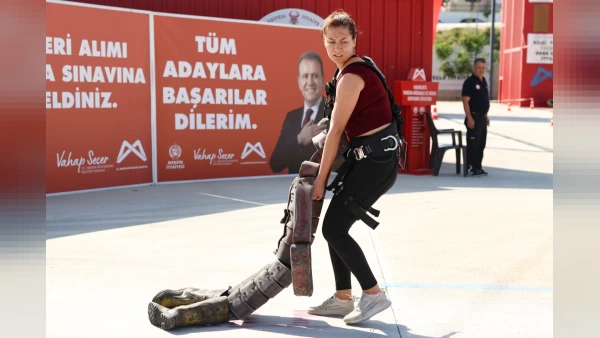 Mersin'de 50 İtfaiye Eri Alımı İçin Uygulamalı Sınavlar Tamamlandı