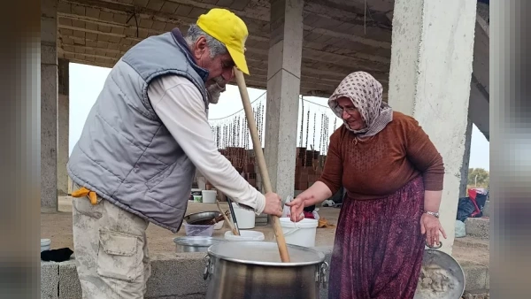 Mardin Ömerli'de Asırlık Bağ Bozumu Geleneği Sürüyor