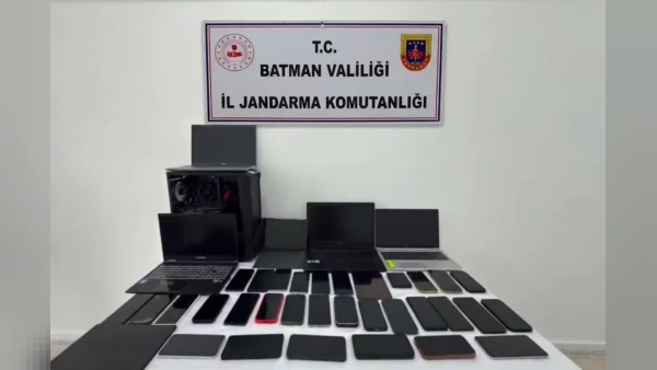 Batman merkezli 13 ilde yasa dışı bahis operasyonunda 102 şüpheli yakalandı
