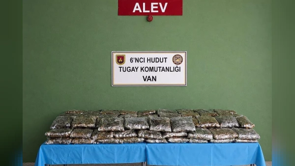 Van Hudut Hattında 59 Kilo 734 Gram Uyuşturucu Ele Geçirildi