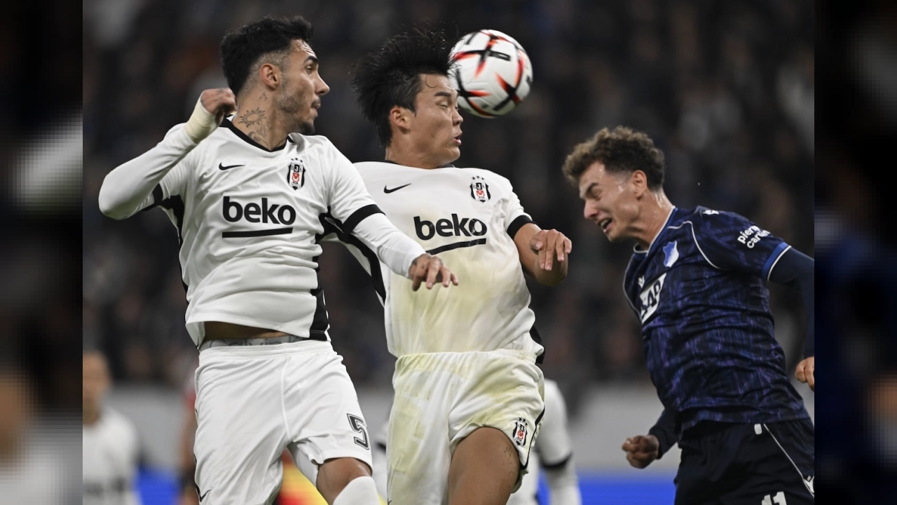Beşiktaş UEFA Avrupa Ligi'nde Hoffenheim'ı 3-2 mağlup etti