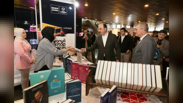 13. Konya Kitap Günleri Selçuklu Kongre Merkezi'nde Başladı