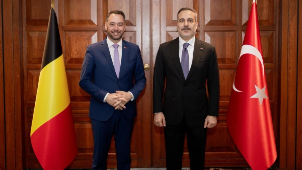Dışişleri Bakanı Fidan, Belçikalı mevkidaşı Prevot ile görüştü